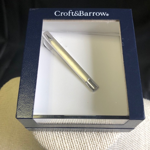 croft & barrow Other - Croft & Barrow men’s Silver-tone tie bar